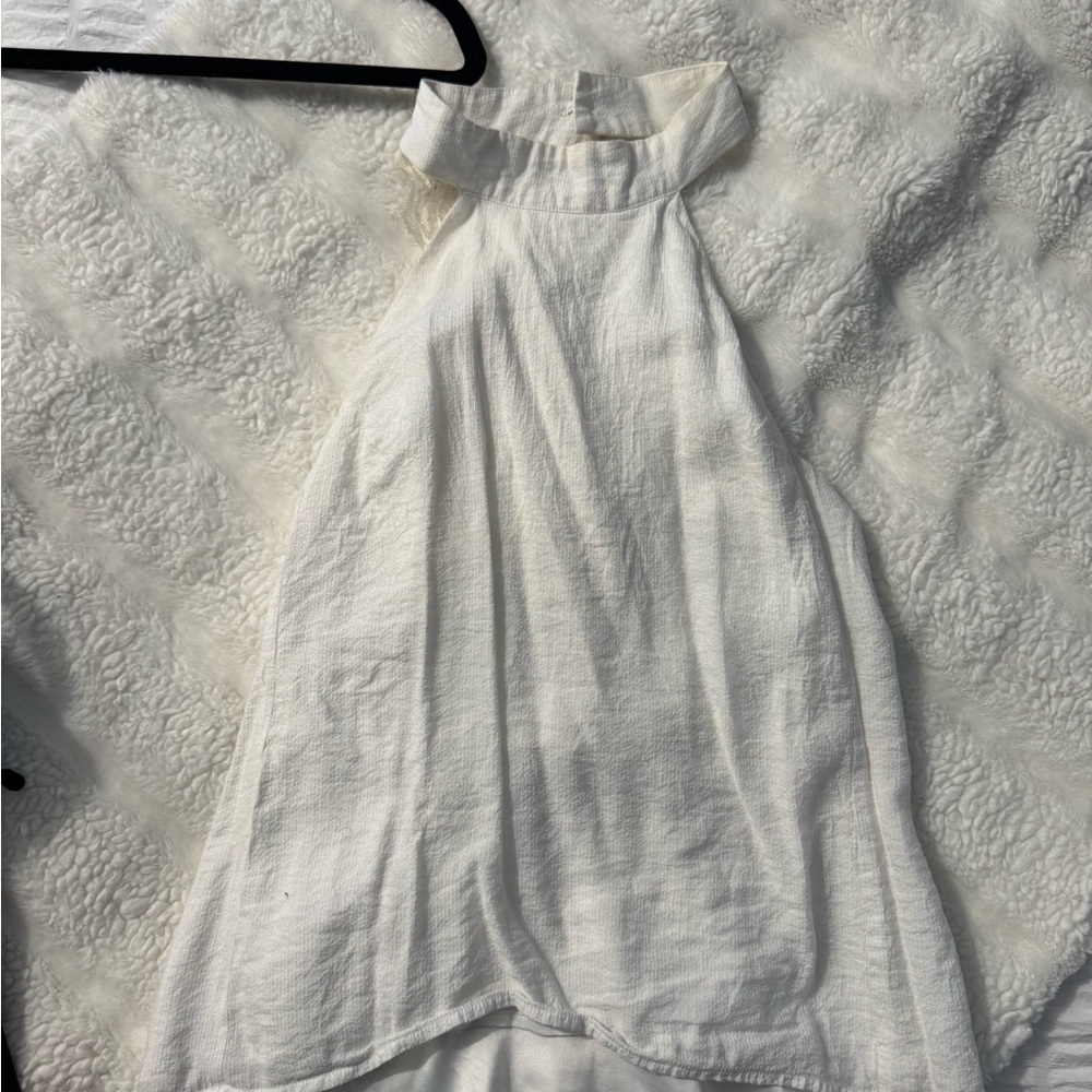 For Love And Lemons White Halter Top